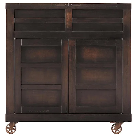 Two Drawer Transom Top Taboret